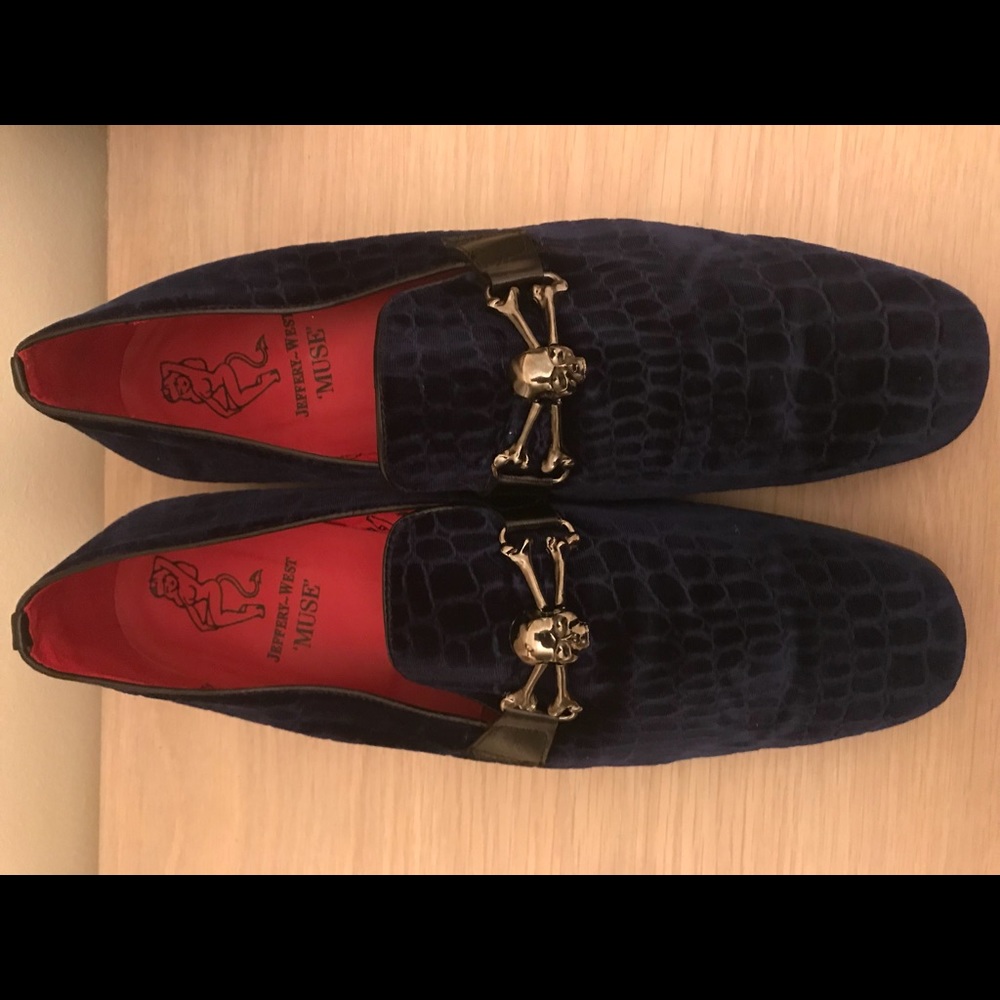 JEFFERY WEST “MUSE” JUNG SKULL LOAFERS